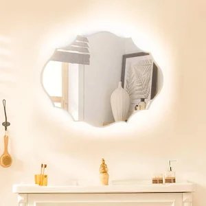 مرايا فارما إضاءة صفراء 60×80 سم