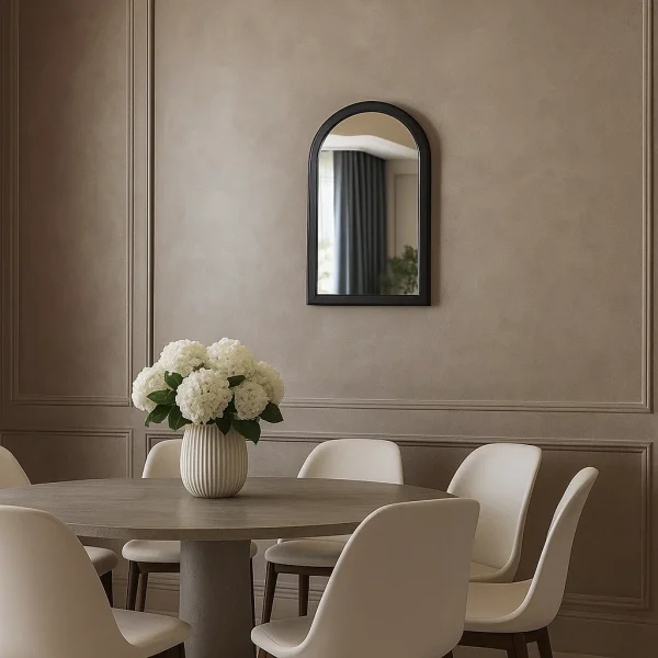 مراية أرشي أسود 40×60 سم غرف طعام
