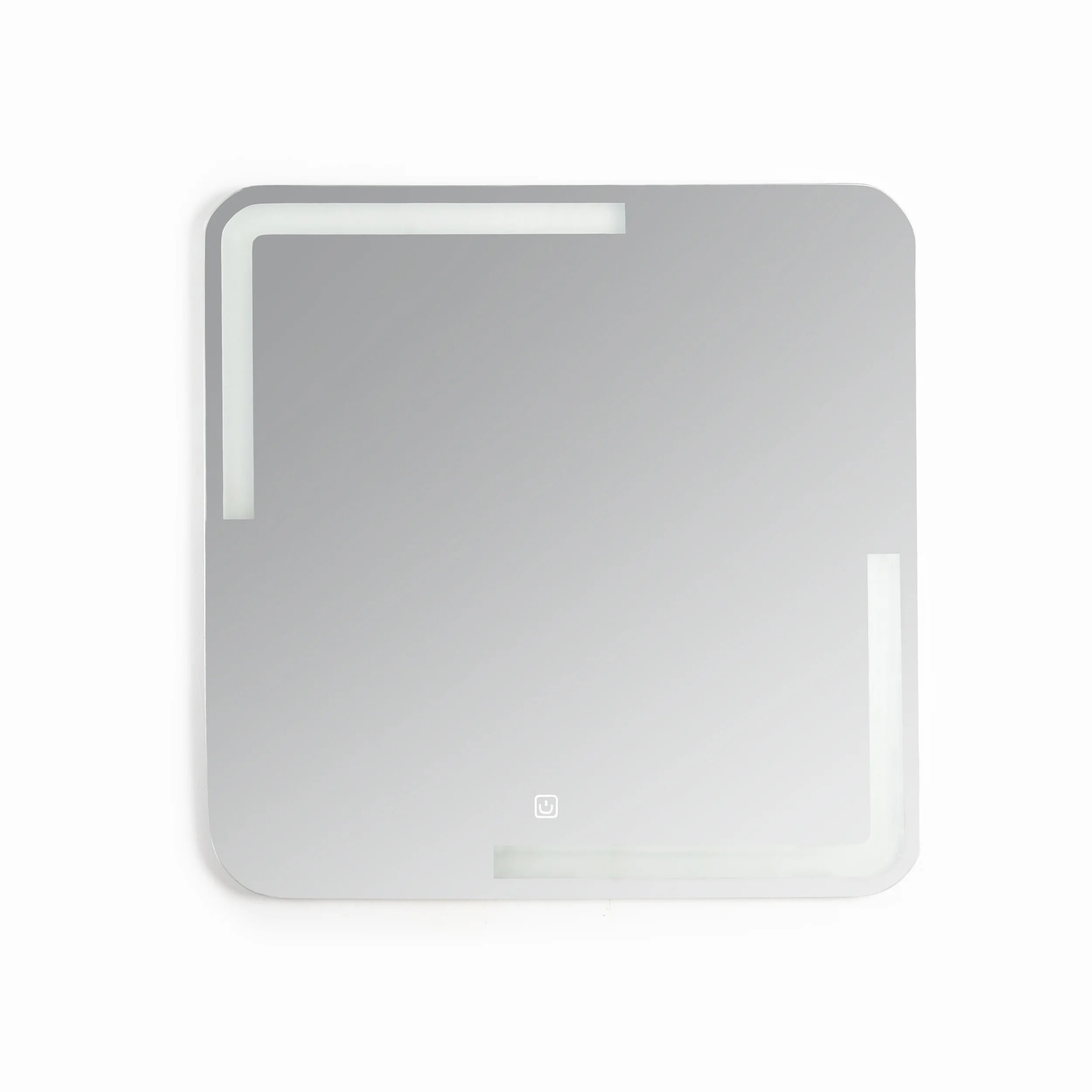 مرايا تاتش كولوم إضاءة صفراء 80 سم